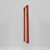 Efektowa plastikowa rama Art red 60x80 cm przezroczyste szkło