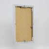 Efektowa aluminiowa ramka na zdjęcia Quadro 25x35 cm srebrna, przezroczyste szkło o wysokim połysku