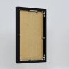 Efektowa aluminiowa ramka na zdjęcia Quadro 25x35 cm czarna, przezroczyste szkło o wysokim połysku