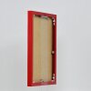 Efektowa aluminiowa rama do zdjęć Quadro 60x60 cm czerwone przezroczyste szkło