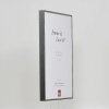 Efektowa aluminiowa ramka na zdjęcia Quadro 14,8x21 cm antyczne srebro przezroczyste szkło