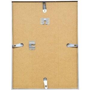 Effect Bilderrahmen Aluminium Serie 1 Klarglas silber 50 x 70 cm