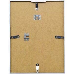 Effect Aluminium Bilderrahmen Serie 2 Klarglas silber 61x91,5 cm
