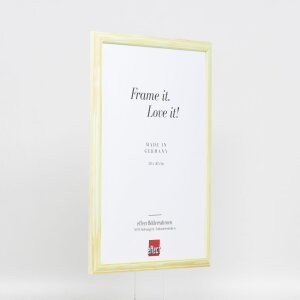 Efekt Rama drewniana Profil 32 zielony 40x60 cm Szkło zwykłe