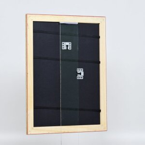 Efekt Drewniana rama barokowa Profil 37 antyczny srebrny 15x20 cm szkło zwykłe