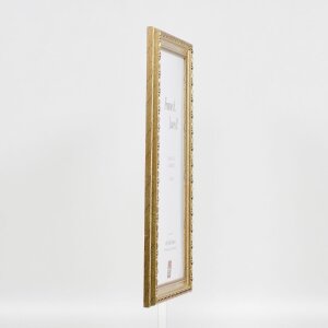 Efekt Drewniana rama barokowa Profil 37 antyczny srebrny 15x20 cm szkło zwykłe