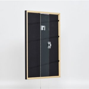 Effect Solid Wood Picture Frame Profile 39 black 23x70 cm Normal Glass