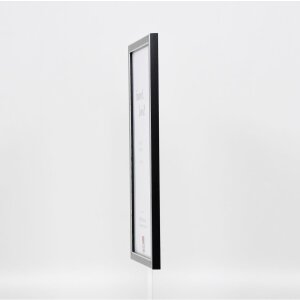 Effect Solid Wood Picture Frame Profile 39 black 23x70 cm Normal Glass