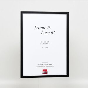 Effect Solid Wood Picture Frame Profile 39 black 23x70 cm Normal Glass