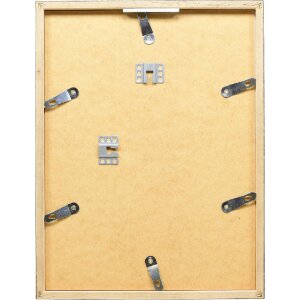 Effect Bilderrahmen Holzrahmen Profil 42 Klarglas antikgold 27x48 cm