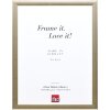 Effect Holz-Bilderrahmen Profil 43 silber 18x27 cm