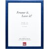 Effect Holz-Bilderrahmen Profil 43 royalblau 29,7x42 cm Normalglas
