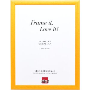 Effect Holzbilderrahmen Profil 43 honig 40x50 cm Normalglas