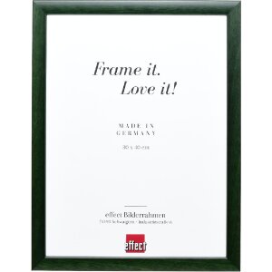 Effect Holz-Bilderrahmen Profil 43 tannengrün 45x80...