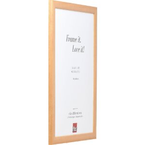 Effect Holz-Bilderrahmen Profil 43 Natur 59,4x84,1 cm Normalglas