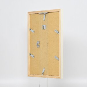 Effect Holzrahmen Profil 48 weiß 10x15 cm Klarglas