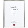 Effect Holzrahmen Profil 48 silber 13x18 cm Klarglas