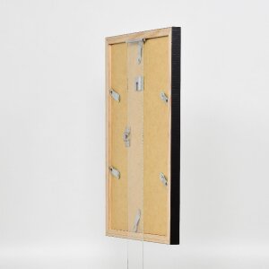 effect Holzrahmen Profil 48 schwarz 21x29 cm Klarglas