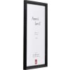 Effect Holzrahmen Profil 48 schwarz 40x50 cm Klarglas