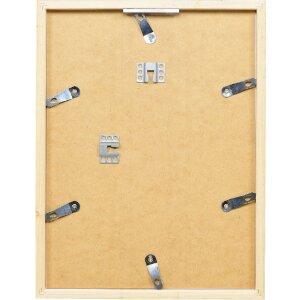 effect Holzrahmen Profil 58 Antiksilber 30x40 cm mit Klarglas