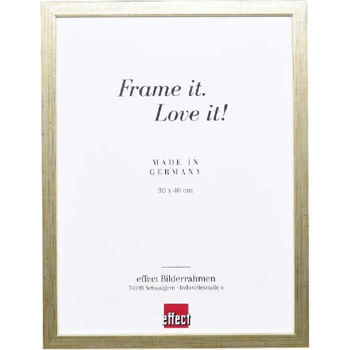 Effect 0580-A6-24 Holzrahmen Profil 58 antiksilber 10,5x14,8 cm