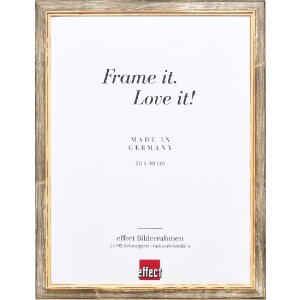 Effect Holzrahmen Profil 67 braun 13x18 cm Klarglas