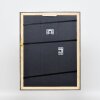 Efekt Drewniana ramka na zdjęcia Profil 85 Czarny 14.8x21 cm Normalne szkło
