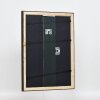 Efekt Drewniana ramka na zdjęcia Profil 85 Czarny 14.8x21 cm Normalne szkło