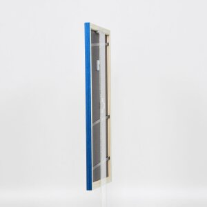 Efekt Rama drewniana Profil 89 niebieski 25x50 cm Szkło zwykłe