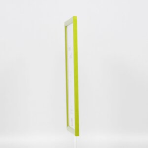 Efekt ramki drewnianej profil 89 zielony 10,5x14,8 cm szkło zwykłe