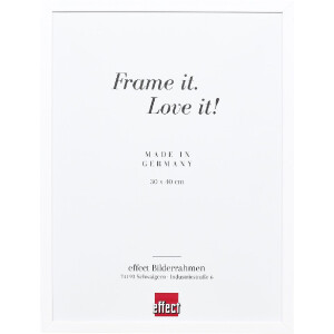 Effect Holzrahmen Profil Top S weiß 10,5x14,8 cm...