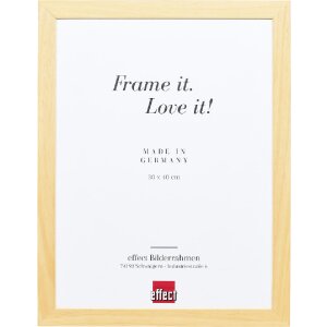 Effect Holzrahmen Profil Top Pro natur 70x100 cm Klarglas