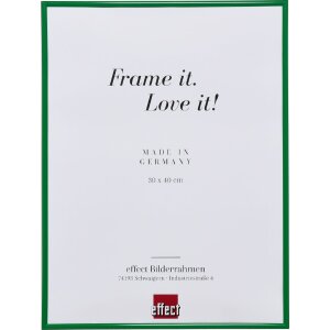 Efektowa plastikowa ramka Art green 50x65 cm szkło...