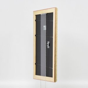 Efekt Drewniana rama barokowa Profil 37 antyczny srebrny 40x50 cm szkło antyrefleksyjne
