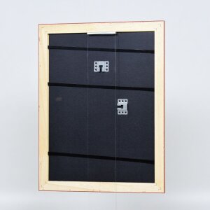 Efekt Drewniana rama barokowa Profil 37 antyczny srebrny 40x50 cm szkło antyrefleksyjne
