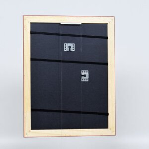 Efekt Drewniana rama barokowa Profil 37 antyczny srebrny 40x50 cm szkło antyrefleksyjne