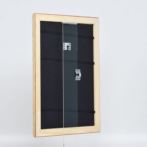 Efekt Drewniana rama barokowa Profil 37 antyczny srebrny 40x50 cm szkło antyrefleksyjne