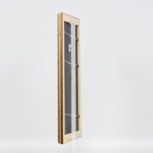 Efekt Drewniana rama barokowa Profil 37 antyczny srebrny 40x50 cm szkło antyrefleksyjne
