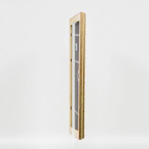 Efekt Drewniana rama barokowa Profil 37 antyczny srebrny 40x50 cm szkło antyrefleksyjne