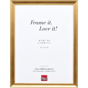 Effect Holzbilderrahmen Profil 41 Antikgold 50x100 cm...