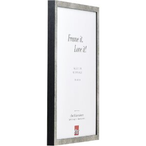 Effect Ramka Holzrahmen Profil 42 Antyrefleks Srebrna 25x30 cm