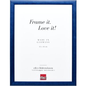 Effect Holz-Bilderrahmen Profil 43 royalblau 7x10 cm