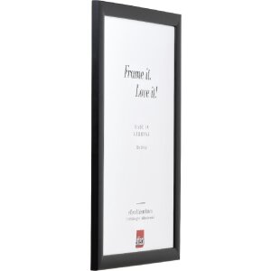 Effect Ramka na zdjęcia Holz-Bilderrahmen Profil 43 Czarna 25x70 cm