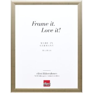Effect Holz-Bilderrahmen Profil 43 silber 40x60 cm...