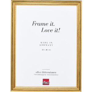 Effect Holzrahmen Profil 44 gold 59,4x84,1 cm