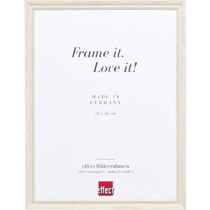 Effect Holzrahmen Profil 48 weiß 50x50 cm...