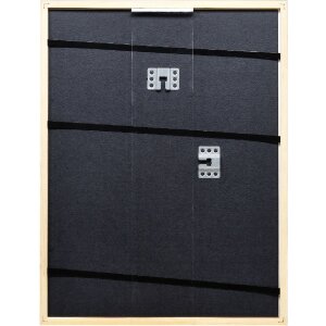 Ramka z drewna naturalnego Profil 51 antik srebrny 14,8x21 cm