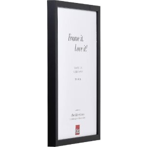 Effect Ramka Drewniana Profil 58 Czarna 60x60 cm Antyrefleksyjna