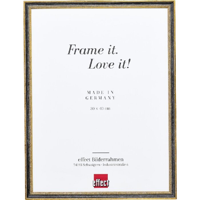 Effect Ramka Holz Profil 66 Czarna 20x28 cm Antyrefleksyjna