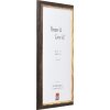 Effect Holzrahmen Profil 67 dunkelbraun 20x30 cm mit Antireflexglas